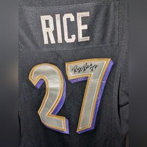Ray Rice Signed Baltimore Ravens Jersey Dress